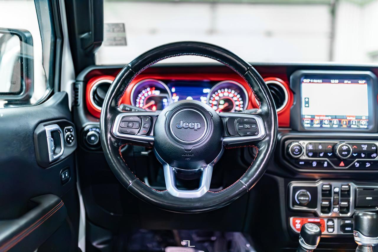 2021 Jeep Wrangler Unlimited 4x4 Rubicon Leather Nav BCam Red Deer AB