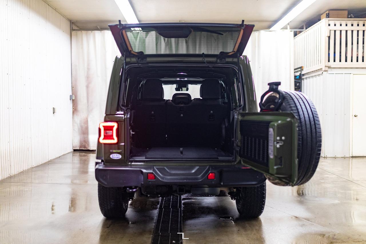 2021 Jeep Wrangler Unlimited 4x4 Sahara Altitude Diesel Leather Nav BCam Red Deer AB