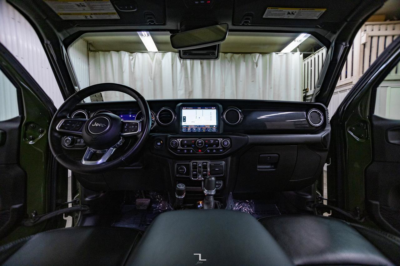 2021 Jeep Wrangler Unlimited 4x4 Sahara Altitude Diesel Leather Nav BCam Red Deer AB