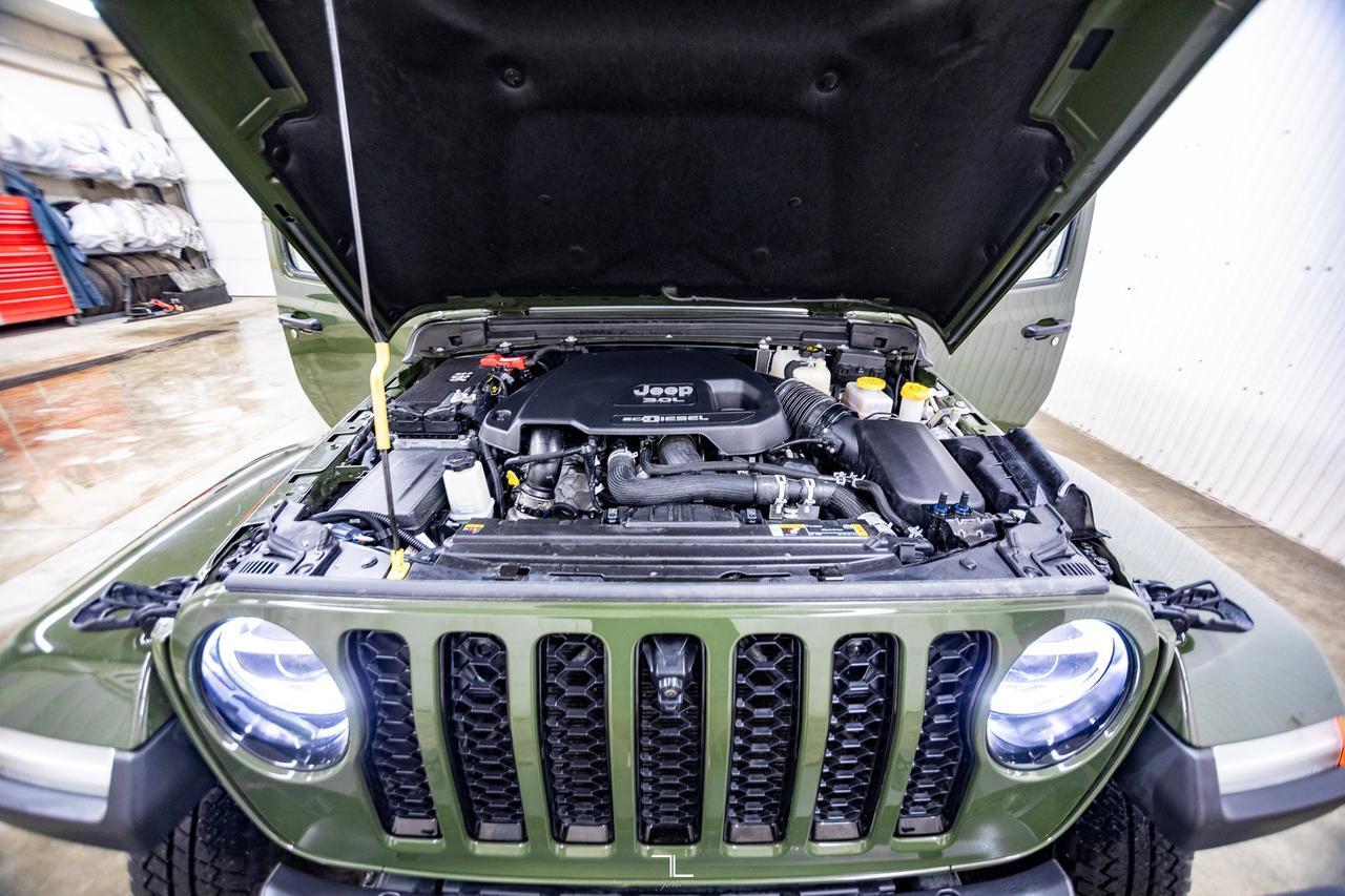 2021 Jeep Wrangler Unlimited 4x4 Sahara Altitude Diesel Leather Nav BCam Red Deer AB