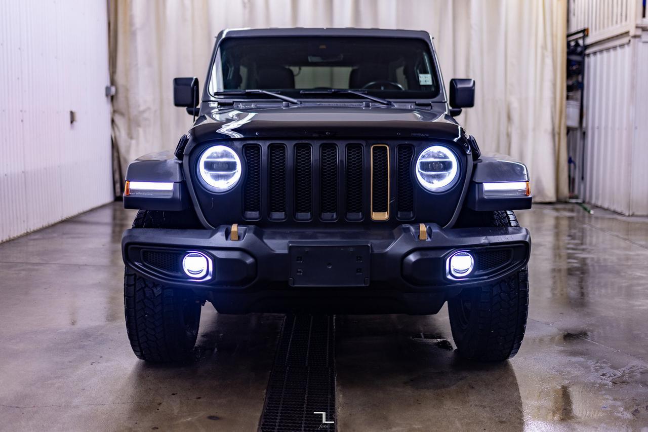 2021 Jeep Wrangler Unlimited 4x4 Sahara Leather Nav BCam Red Deer AB