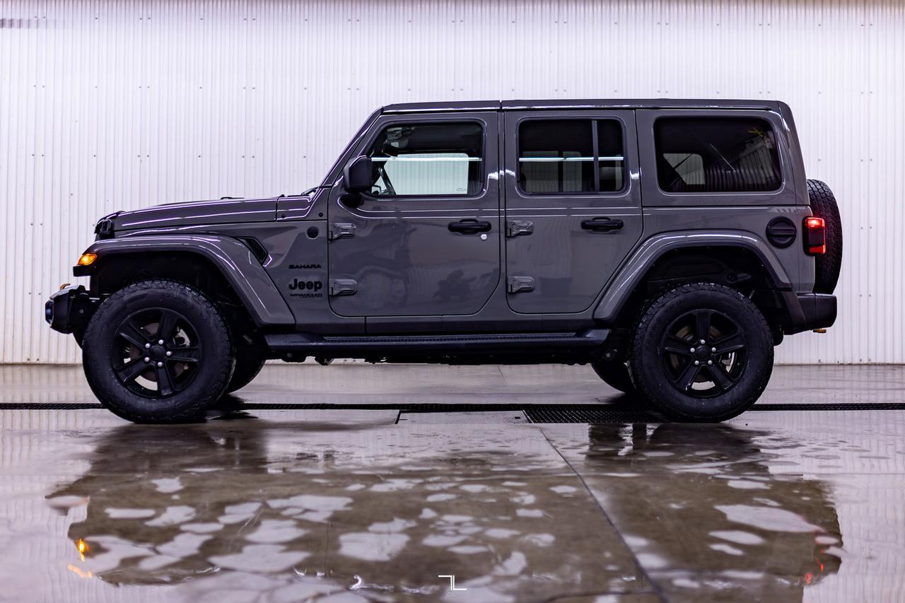2021 Jeep Wrangler Unlimited 4x4 Sahara Leather Nav BCam Red Deer AB