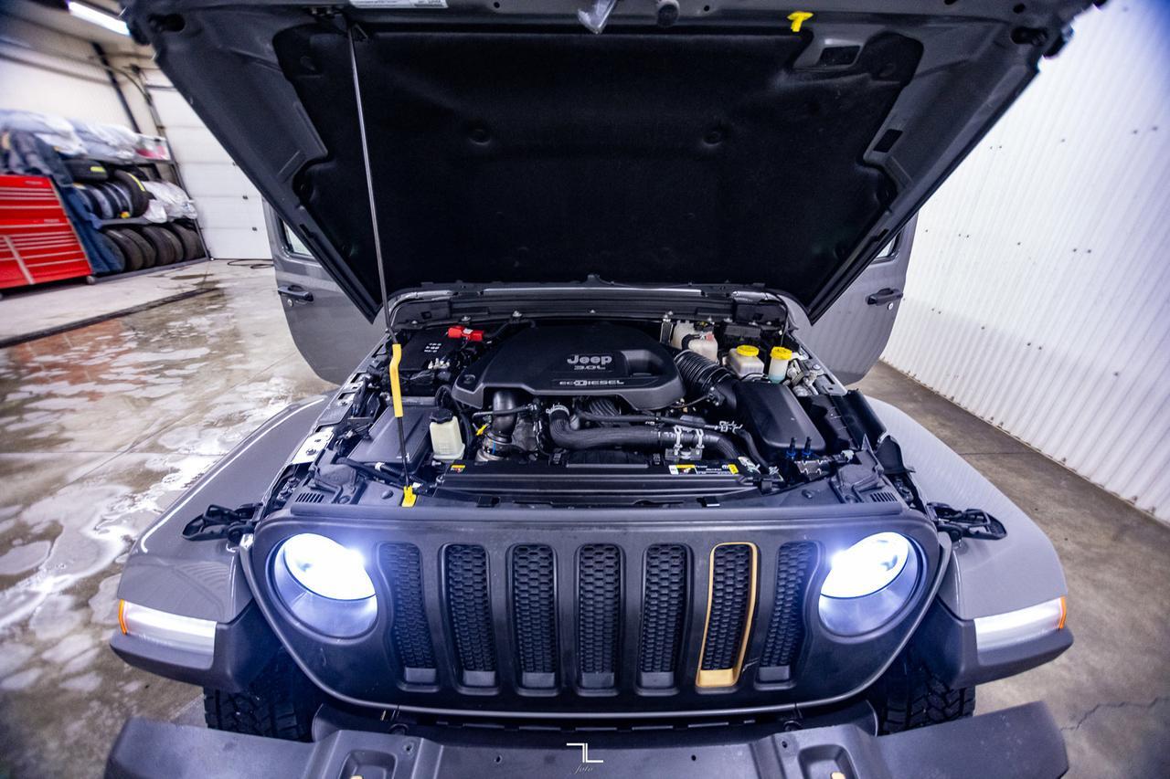 2021 Jeep Wrangler Unlimited 4x4 Sahara Leather Nav BCam Red Deer AB