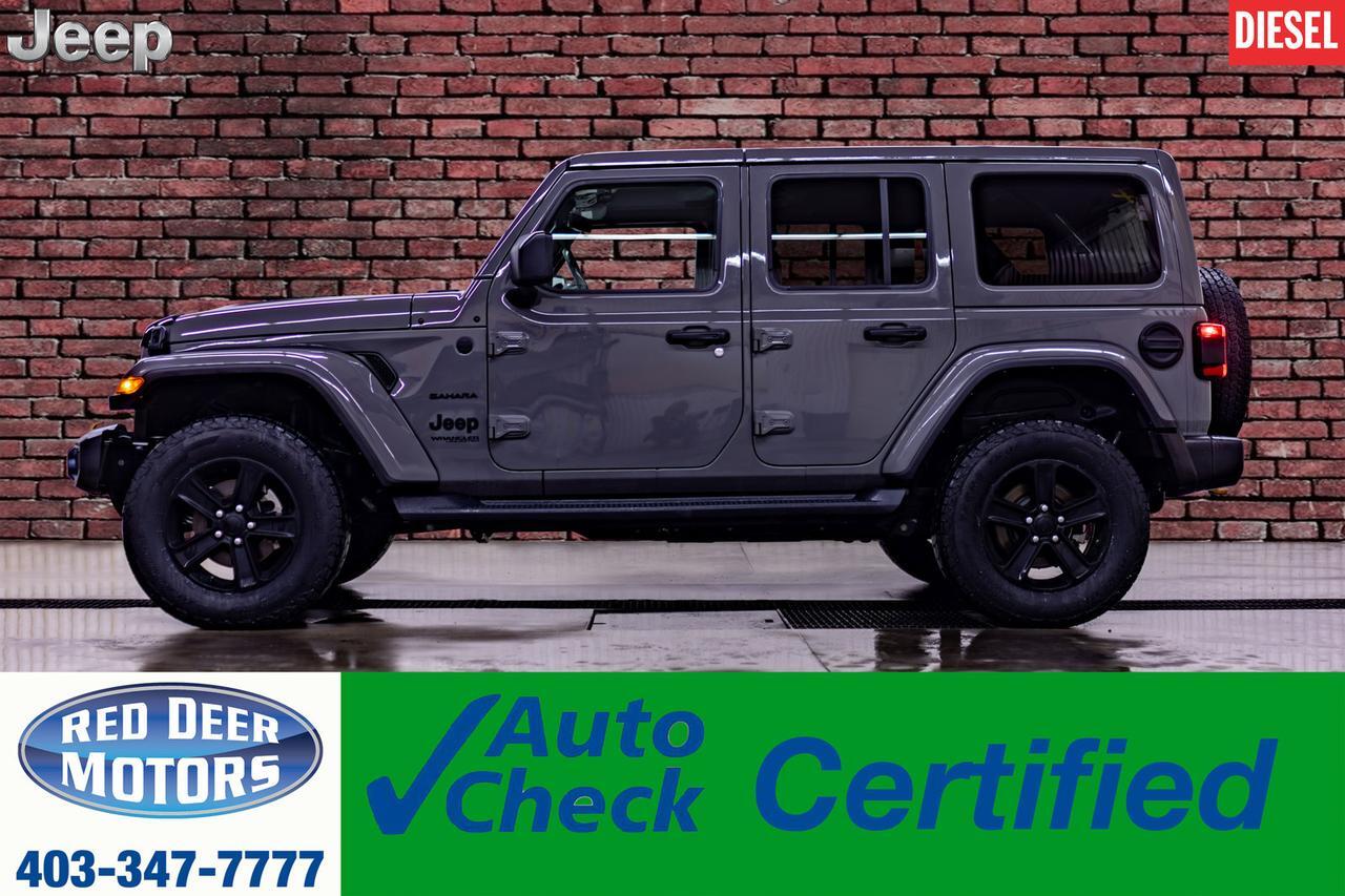 2021 Jeep Wrangler Unlimited 4x4 Sahara Leather Nav BCam