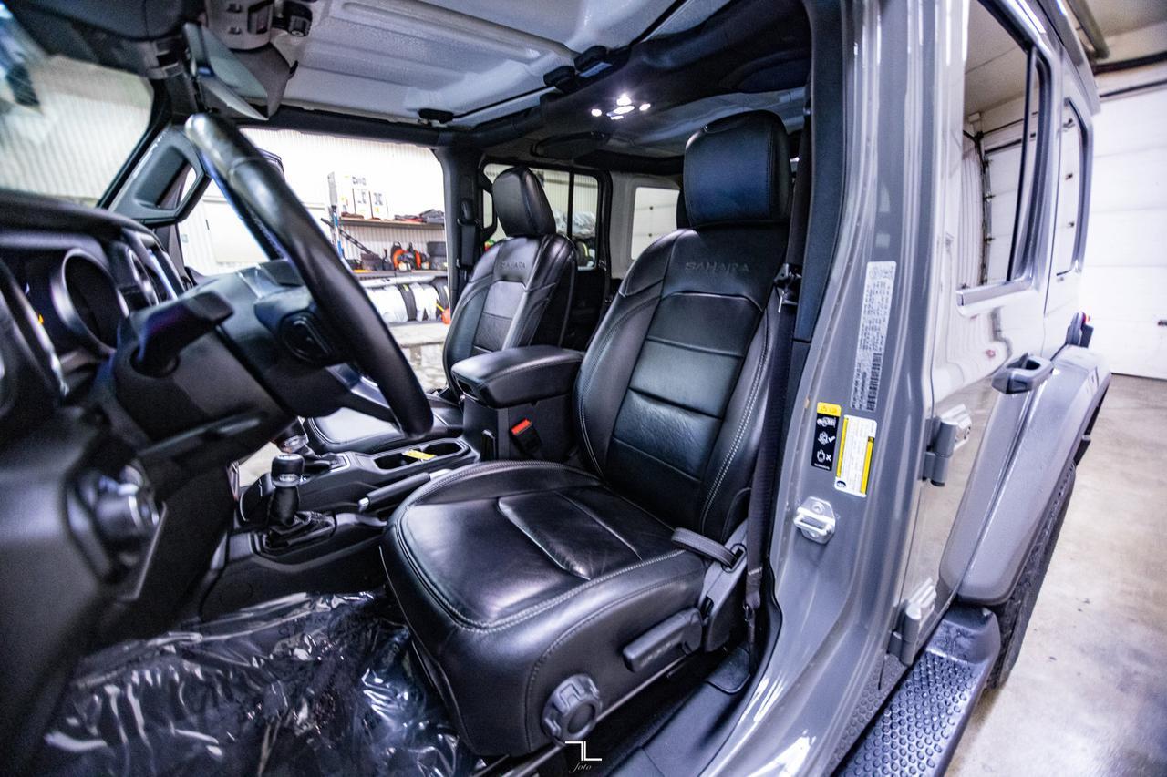 2021 Jeep Wrangler Unlimited 4x4 Sahara Leather Nav BCam Red Deer AB