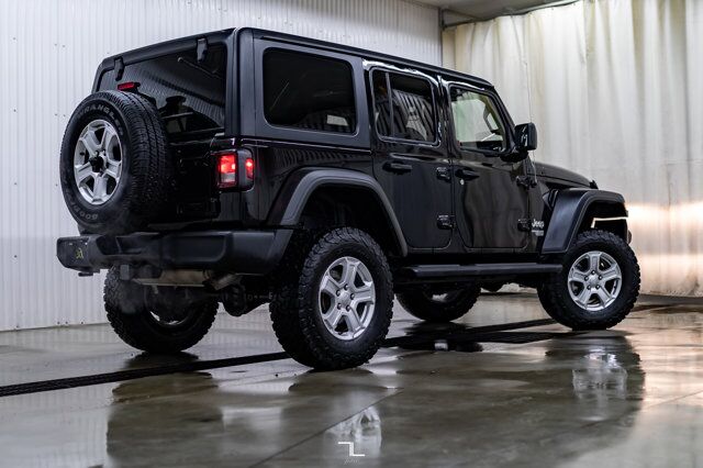 2021 Jeep Wrangler Unlimited 4x4 Sport BCam 3&quot; Lift Red Deer AB