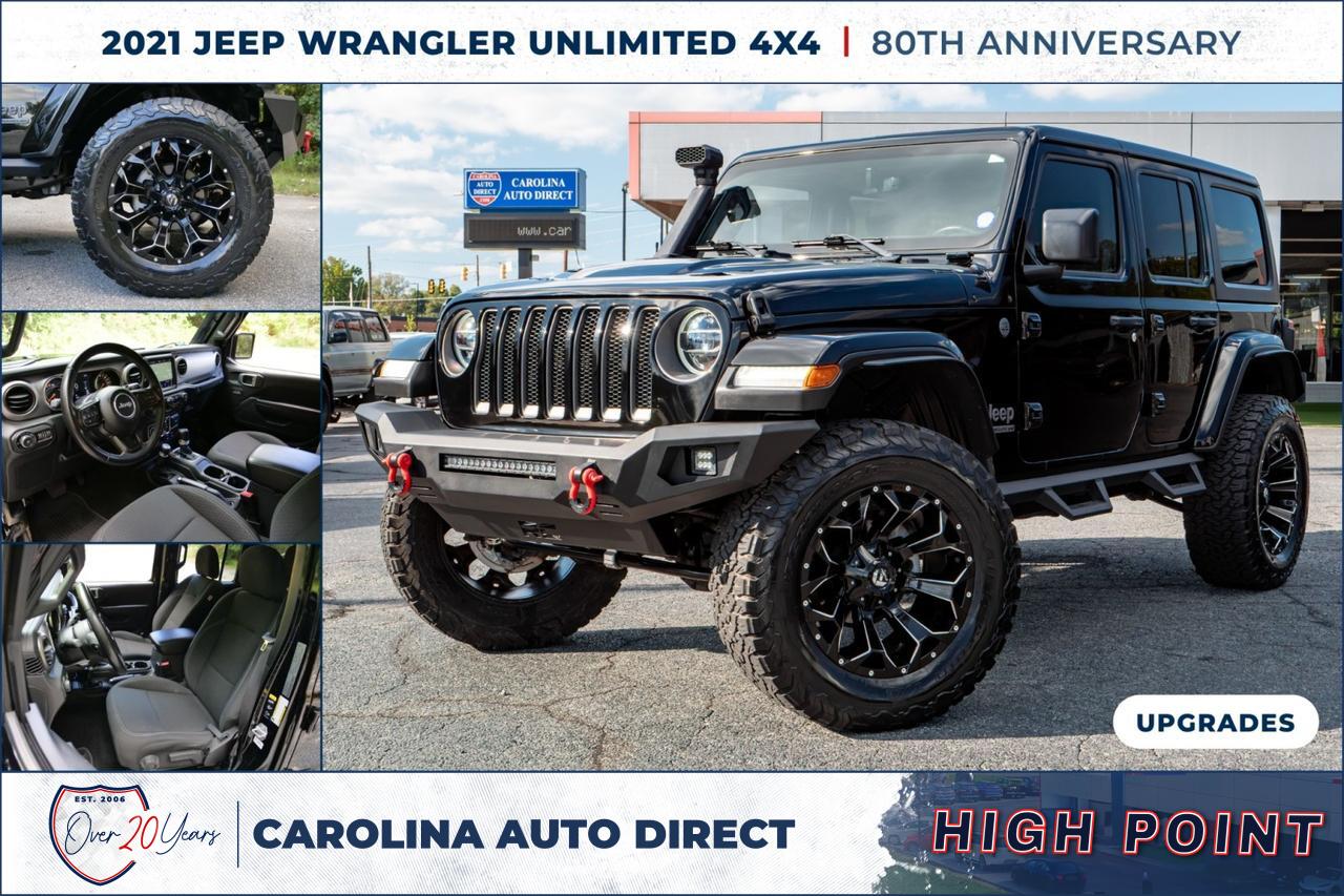 2021 Jeep Wrangler Unlimited 80th Anniversary 4X4 / UPGRADES / Fuel Wheels