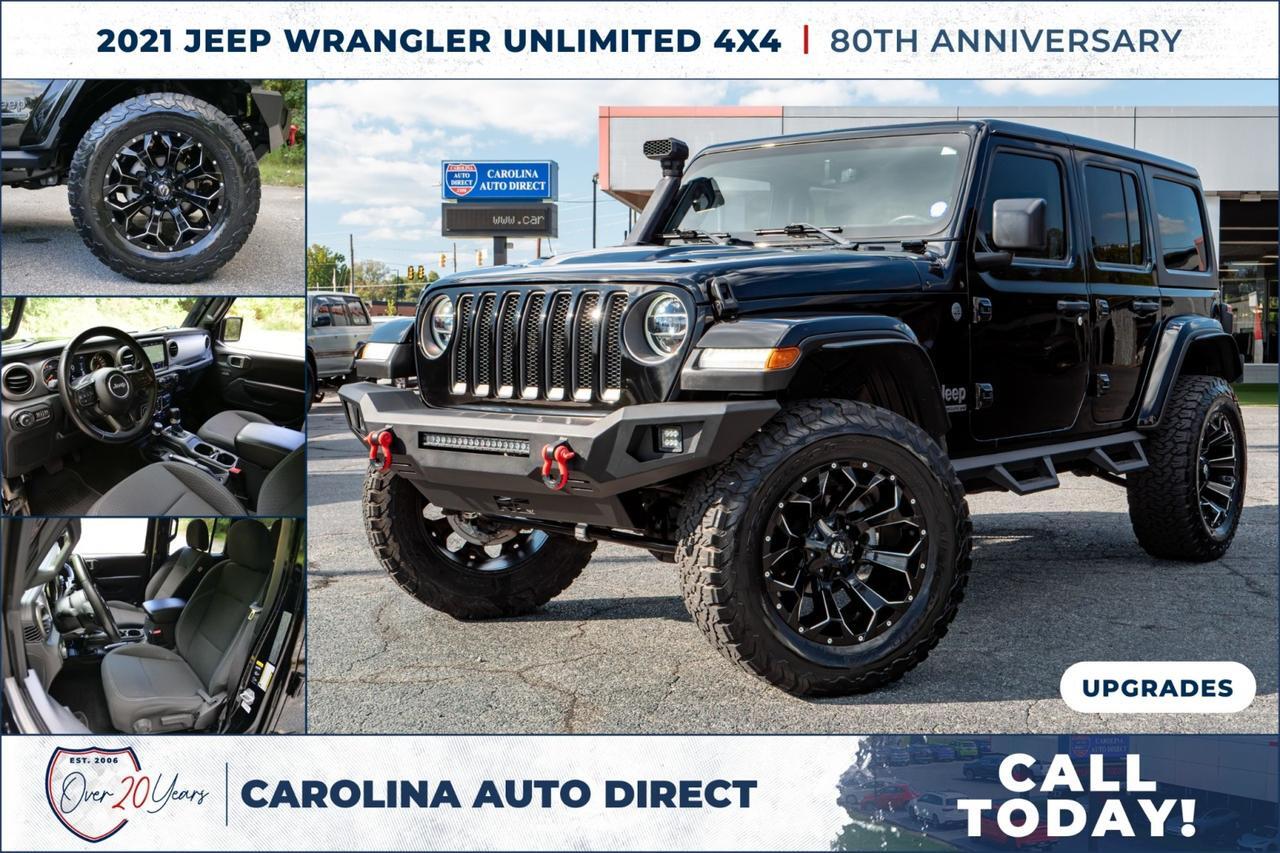2021 Jeep Wrangler Unlimited 80th Anniversary 4X4 / UPGRADES / Fuel Wheels