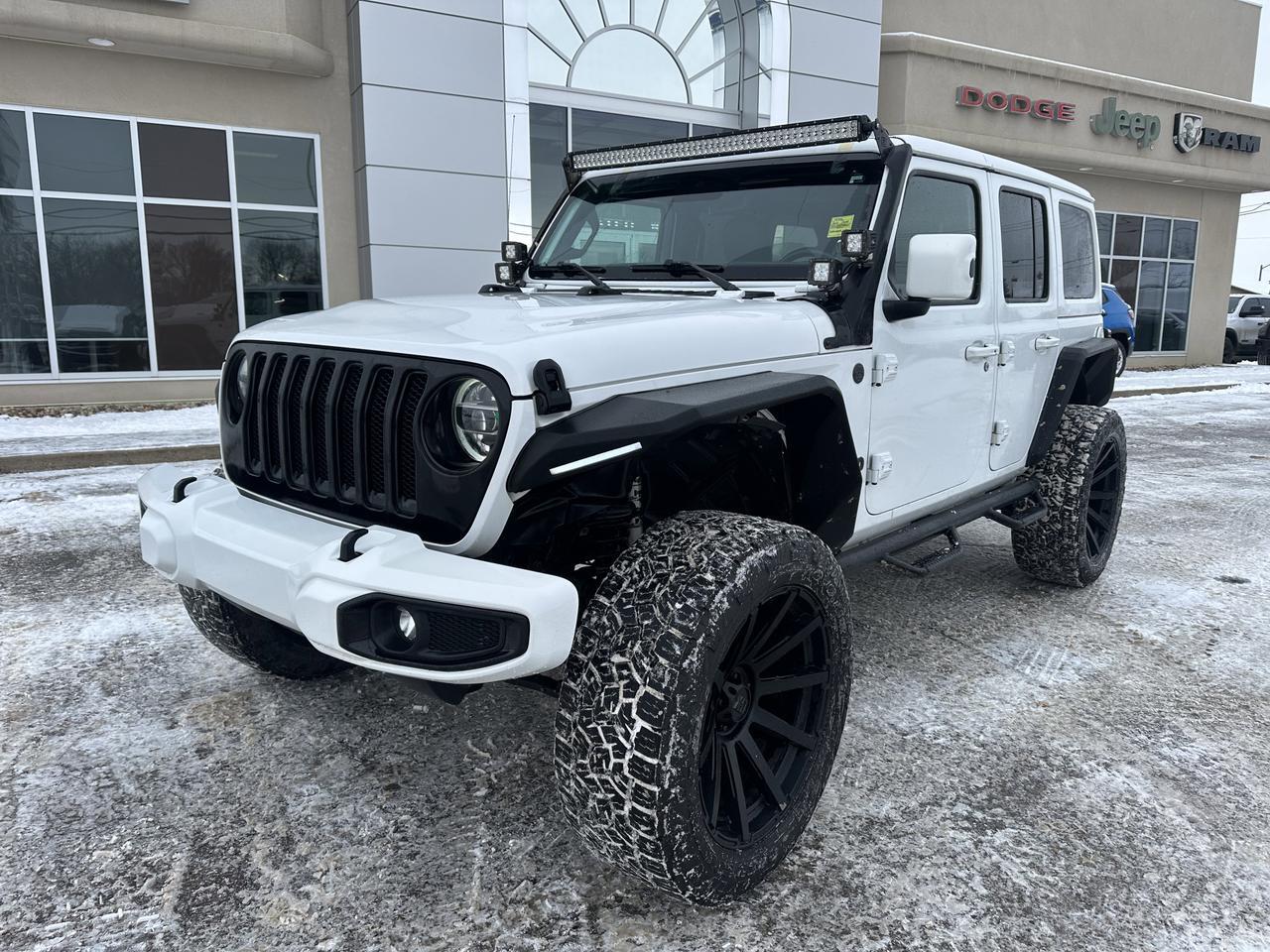 2021 Jeep Wrangler Unlimited High Altitude | RIG READY WRANGLER | STORMTROOPER | Fox Lift | XD Rim | Toyos | Eco Diesel Redwater AB