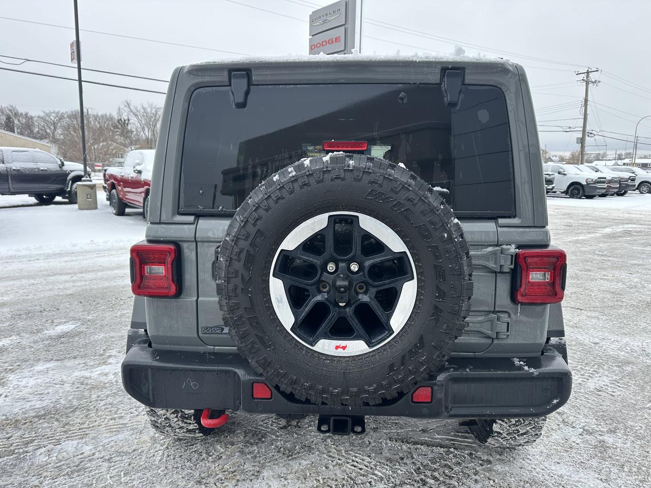 2021 Jeep Wrangler Unlimited Rubicon | 4:1 Rock-Trac 4WD | Alpine | Leather | Remote Start | Black Appearance Pkg Redwater AB
