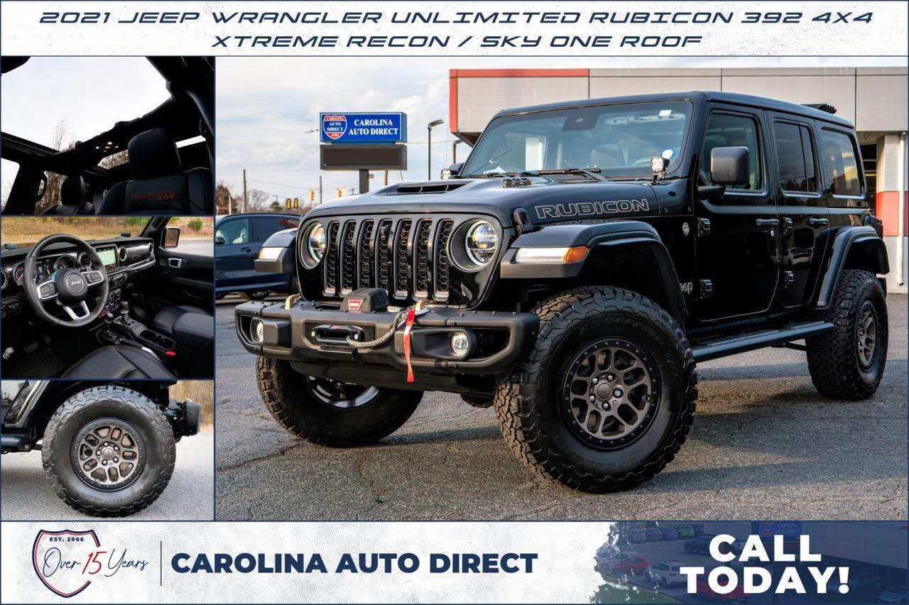 2021 Jeep Wrangler Unlimited Rubicon 392 4X4 / Xtreme Recon / Sky One Roof!
