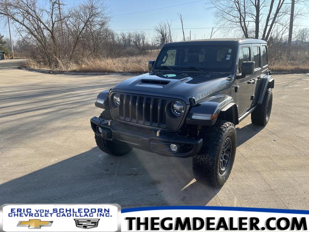 2021 Jeep Wrangler Unlimited Rubicon 392 V8 4WD Trailer-Tow XTremeRecom35-InchTirePkgs w/Sky-OneTouchPwrTop Nav HtdLthr Milwaukee WI