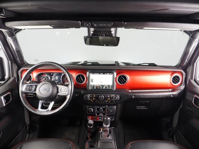 2021 Jeep Wrangler Unlimited Rubicon 4WD *SKY ONE-TOUCH POWER-TOP, 3.0L TURBO DIESEL, NAVIGATION, ADAPTIVE CRUISE, SAFETY ALERTS, BACKUP-CAMERA, COLOR TOUCHSCREEN, LEATHER, HEATED SEATS, REMOTE START, ALPINE AUDIO, ANDROID & APPLE Round Rock TX