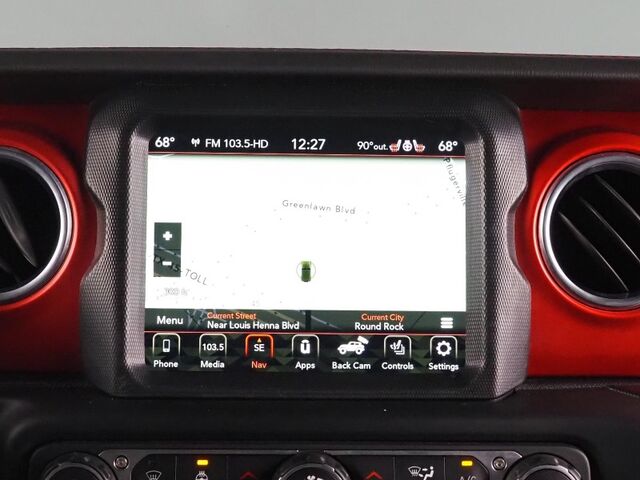 2021 Jeep Wrangler Unlimited Rubicon 4WD *SKY ONE-TOUCH POWER-TOP, 3.0L TURBO DIESEL, NAVIGATION, ADAPTIVE CRUISE, SAFETY ALERTS, BACKUP-CAMERA, COLOR TOUCHSCREEN, LEATHER, HEATED SEATS, REMOTE START, ALPINE AUDIO, ANDROID & APPLE Round Rock TX
