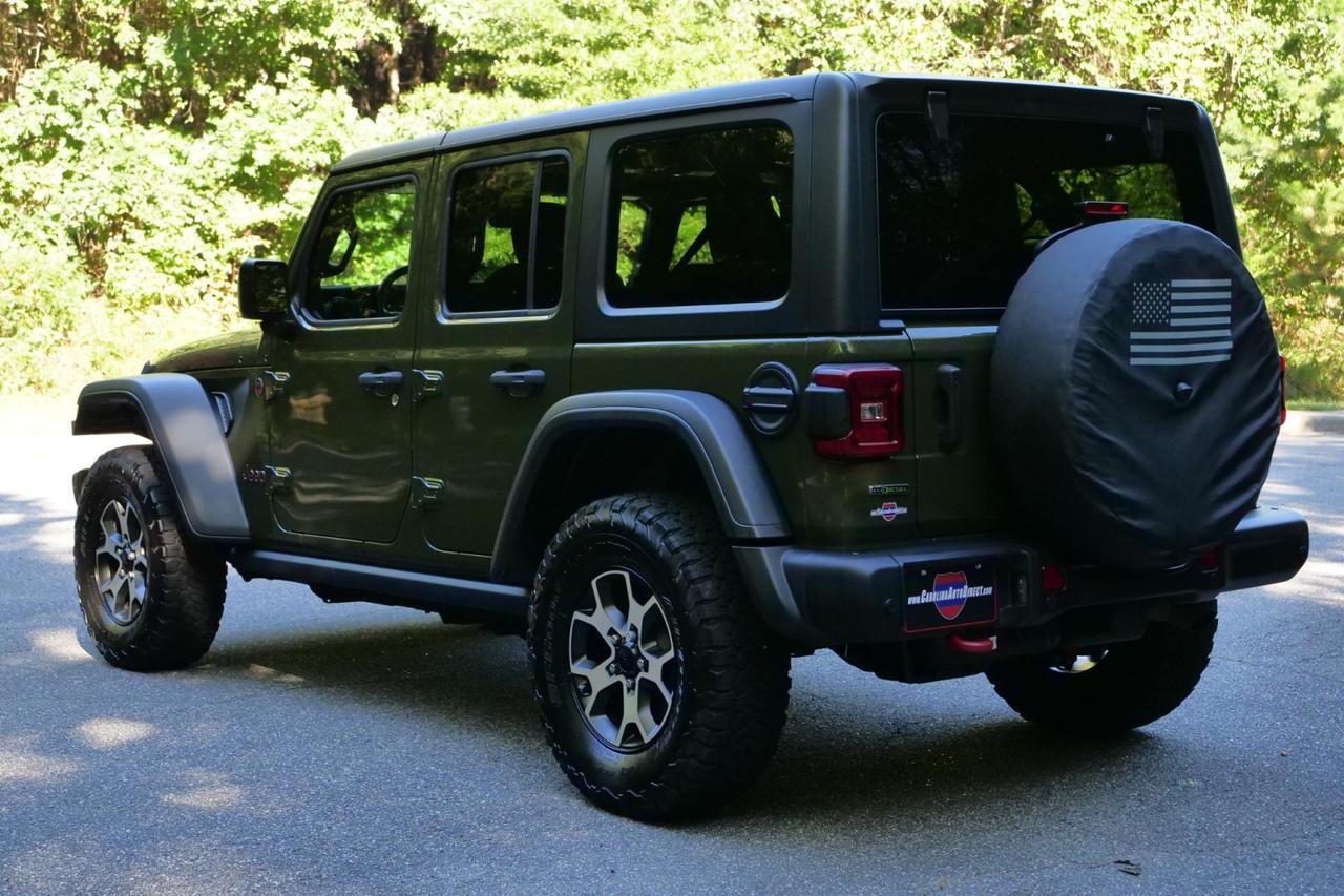 2021 Jeep Wrangler Unlimited Rubicon 4X4 / Steel Bumper Group / Turbo Diesel Lincolnton NC