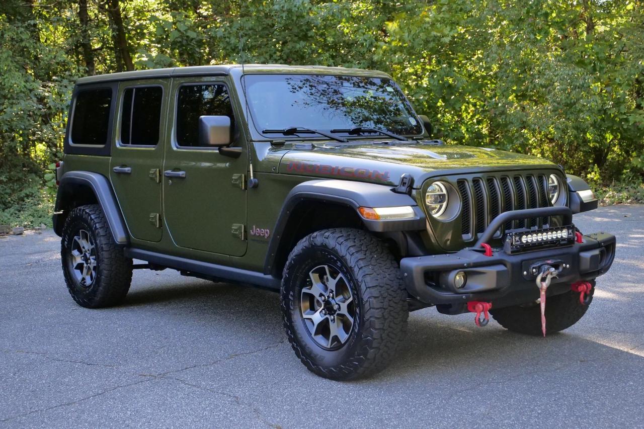 2021 Jeep Wrangler Unlimited Rubicon 4X4 / Steel Bumper Group / Turbo Diesel Lincolnton NC