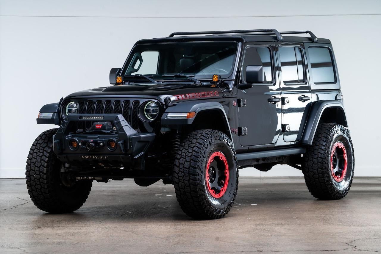2021 Jeep Wrangler Unlimited Rubicon 4x4 Rough Country Lift 38s Warn VR10 Winch Portland OR