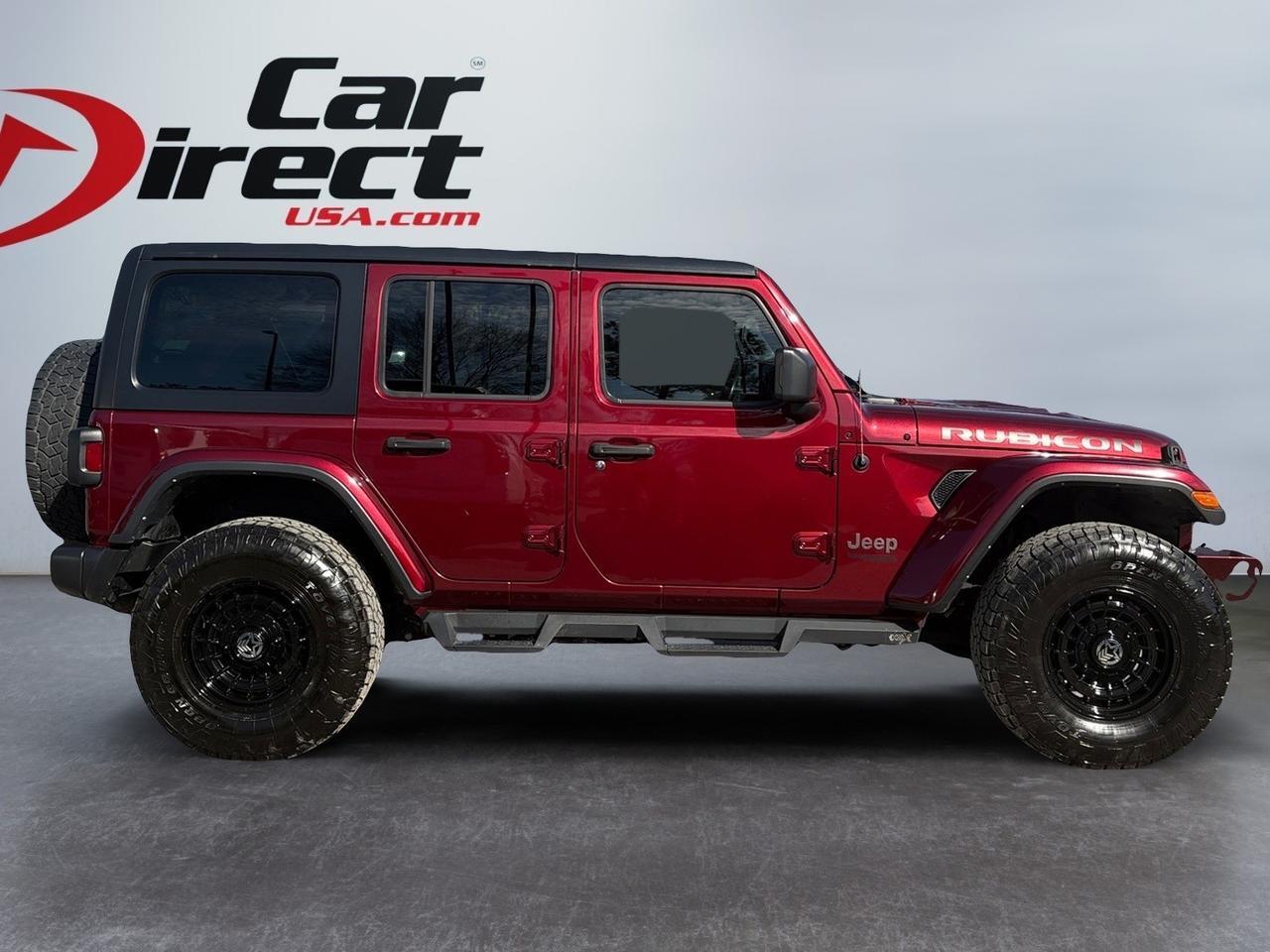 2021 Jeep Wrangler Unlimited Rubicon DIESEL, MOPAR HARDTOP, REMOTE START, TOW PACKAGE, APPLE CARPLAY/ANDROID AUTO, BODY COLOR FENDER FLARES, BACKUP CAMERA WITH PARKING SENSORS, OFF ROAD PLUS MODE, ONLY 1 OWNER, CLEAN CARFAX, WRANGLE THIS RIDE!