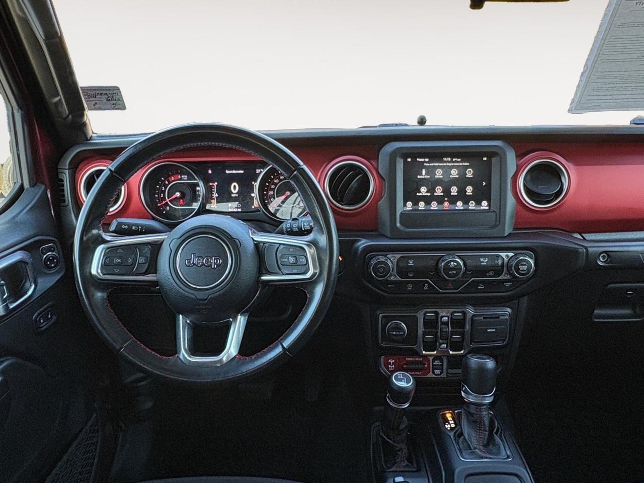 2021 Jeep Wrangler Unlimited Rubicon, MOPAR HARDTOP, REMOTE START, TOW PACKAGE, APPLE CARPLAY/ANDROID AUTO, BODY COLOR FENDER FLARES, BACKUP CAMERA WITH PARKING SENSORS, OFF ROAD PLUS MODE, ONLY 1 OWNER, CLEAN CARFAX, WRANGLE THIS RIDE!