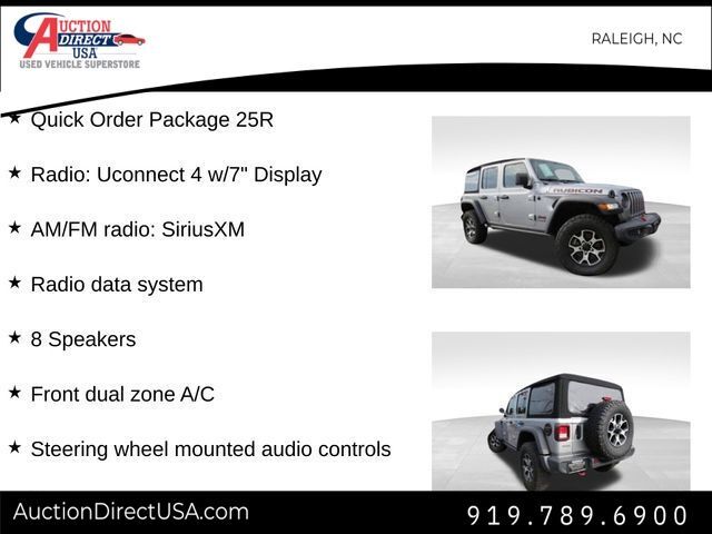 2021 Jeep Wrangler Unlimited Rubicon Raleigh NC