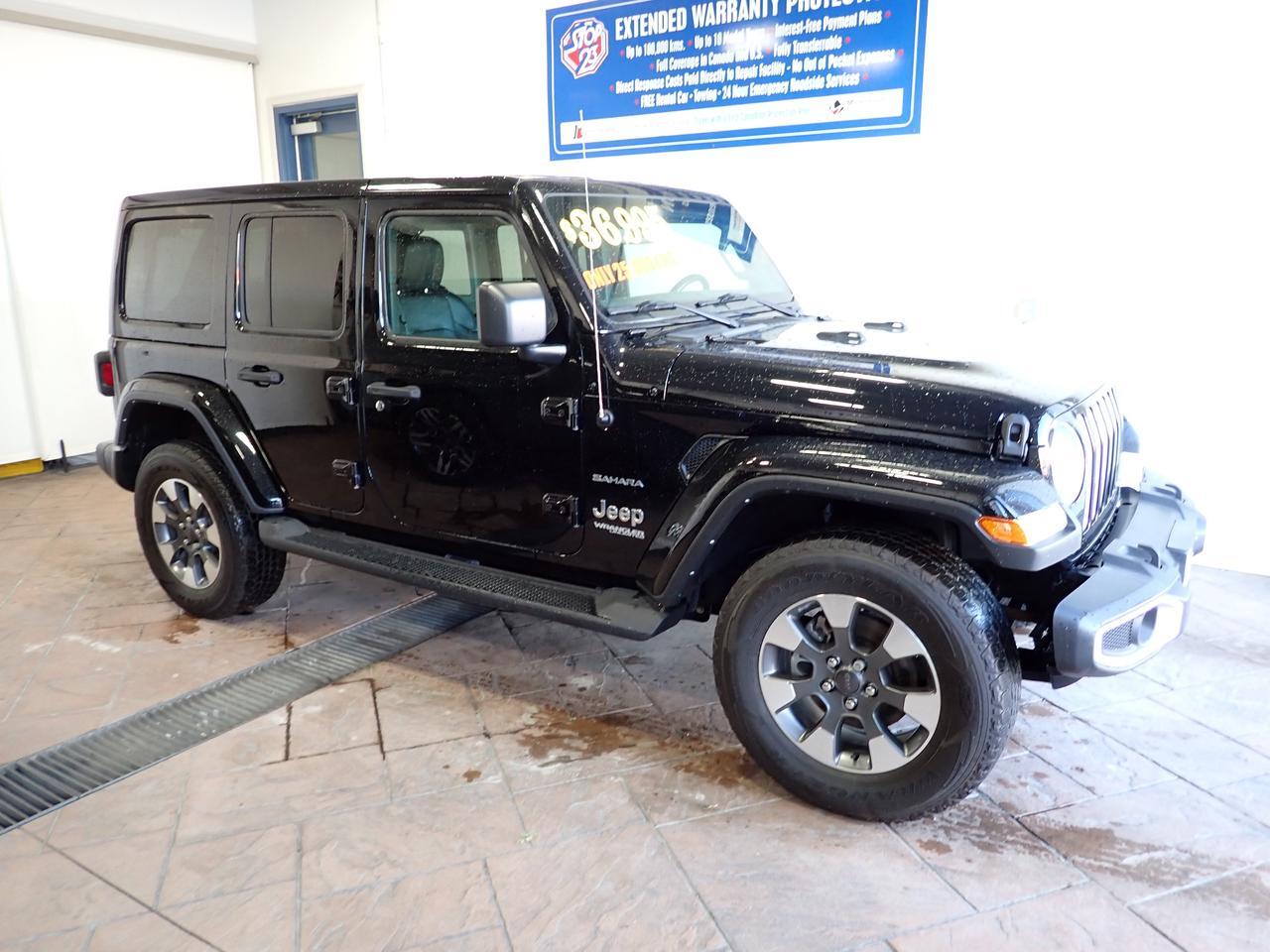 2021 Jeep Wrangler Unlimited Sahara 4X4 *MANUAL* LEATHER NAVI