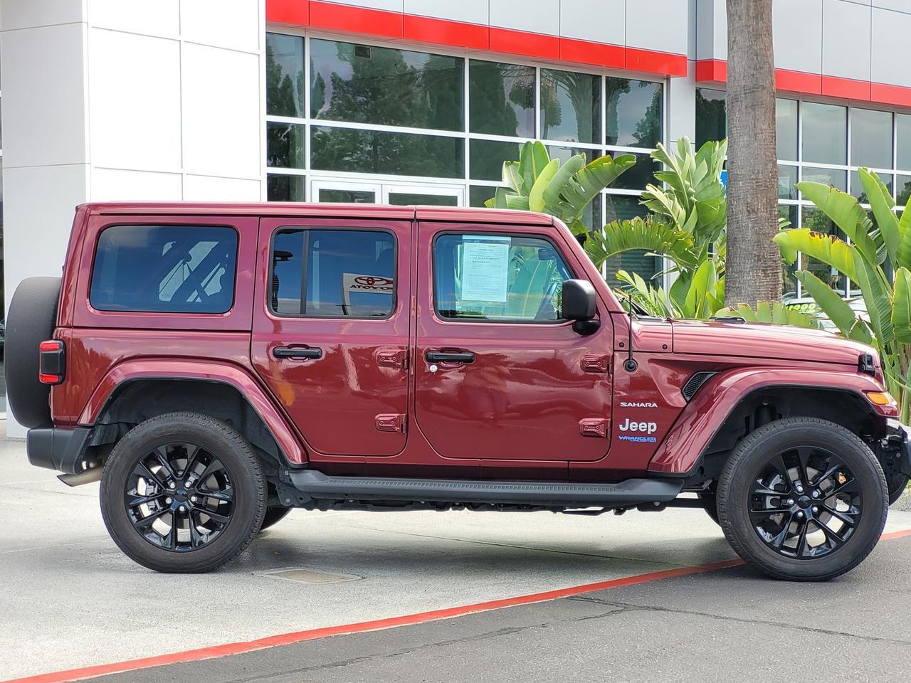 2021 Jeep Wrangler Unlimited Sahara 4XE 4WD Vacaville CA
