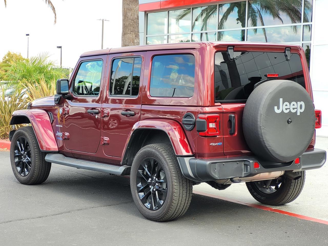 2021 Jeep Wrangler Unlimited Sahara 4XE 4WD Vacaville CA