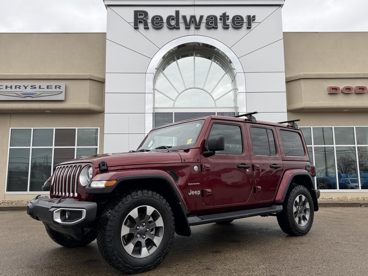 2021 Jeep Wrangler Unlimited Sahara 4x4 | eTorque | Snazzberry Pearl | NAV | Remote Start | Backup Camera | Hardtop
