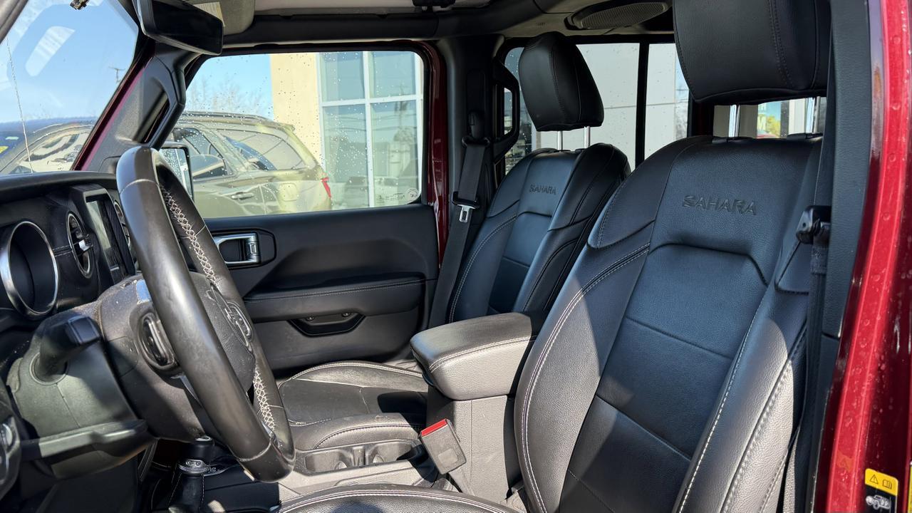 2021 Jeep Wrangler Unlimited Sahara 4x4 | eTorque | Snazzberry Pearl | NAV | Remote Start | Backup Camera | Hardtop Redwater AB