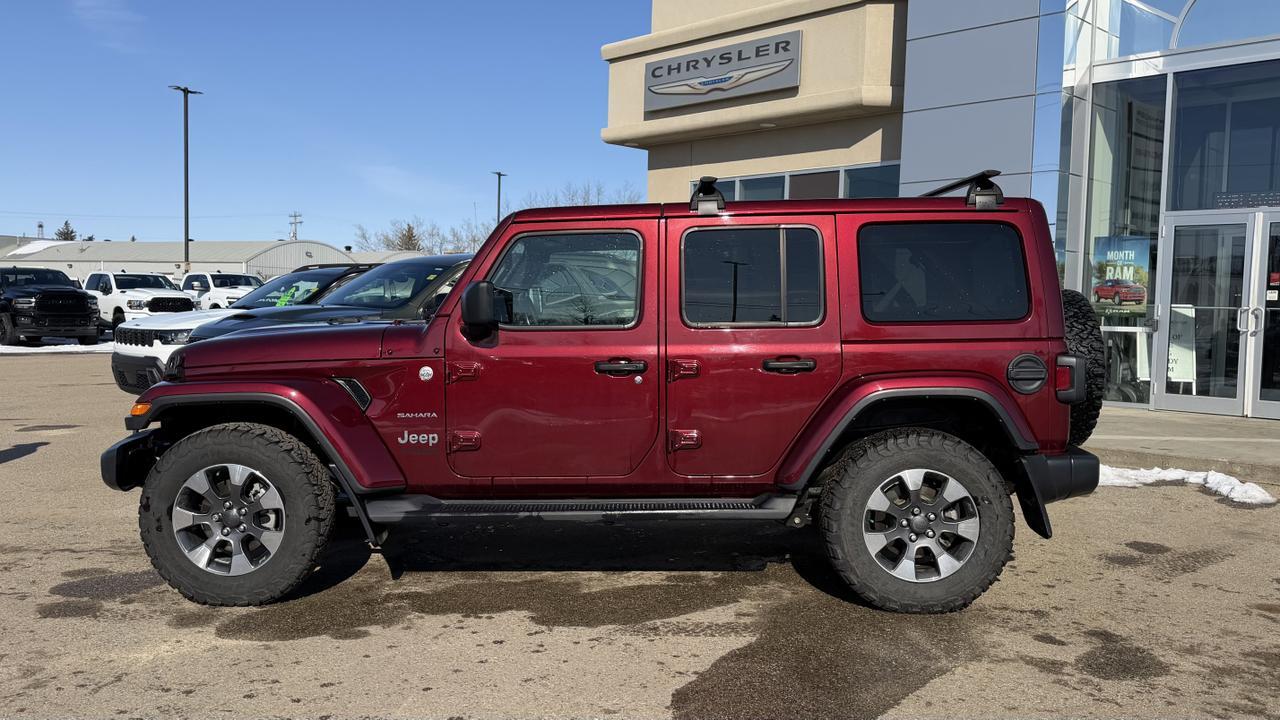 2021 Jeep Wrangler Unlimited Sahara 4x4 | eTorque | Snazzberry Pearl | NAV | Remote Start | Backup Camera | Hardtop Redwater AB