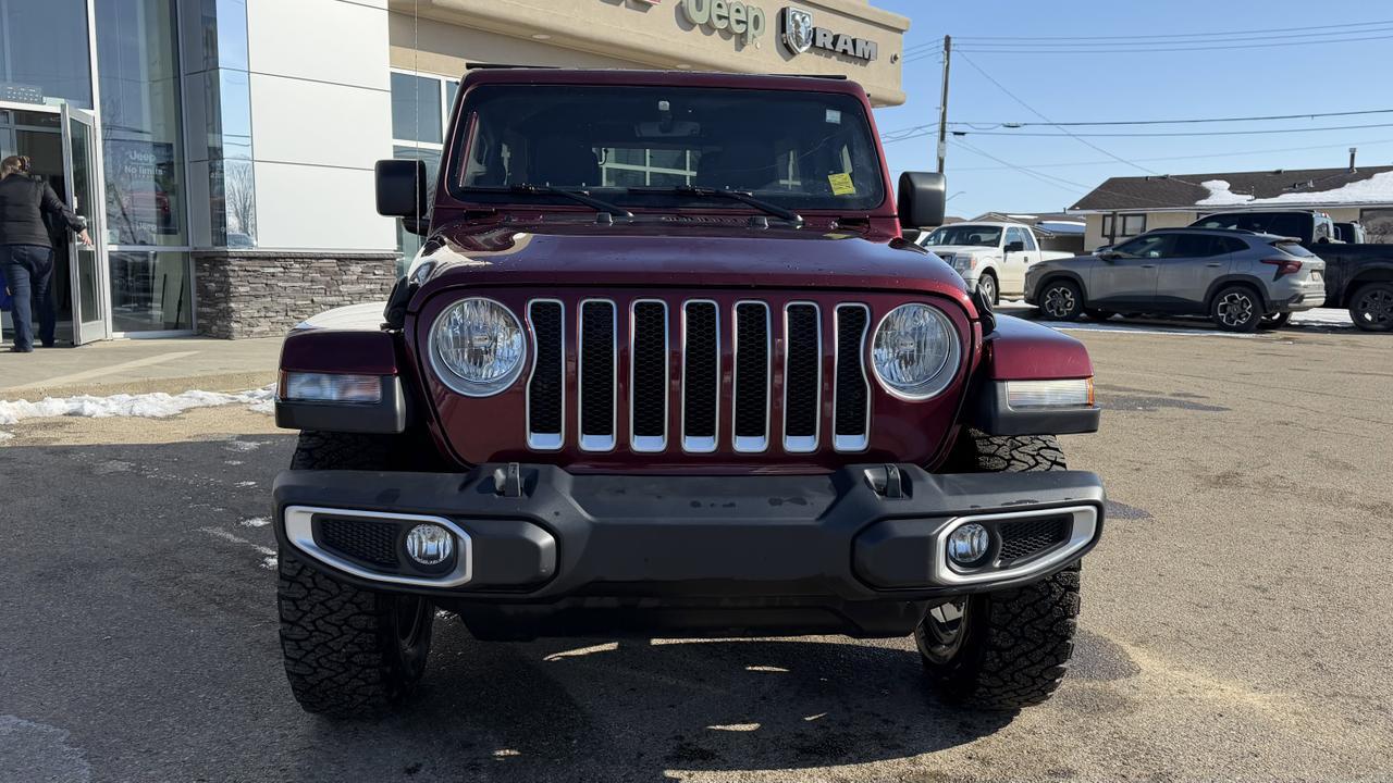 2021 Jeep Wrangler Unlimited Sahara 4x4 | eTorque | Snazzberry Pearl | NAV | Remote Start | Backup Camera | Hardtop Redwater AB