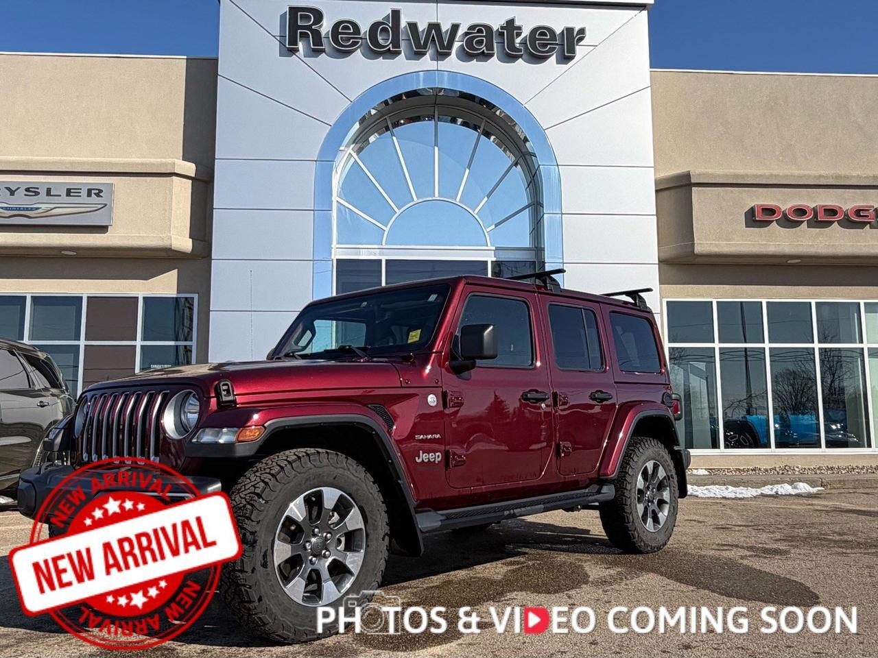 2021 Jeep Wrangler Unlimited Sahara 4x4 | eTorque | Snazzberry Pearl | NAV | Remote Start | Backup Camera | Hardtop