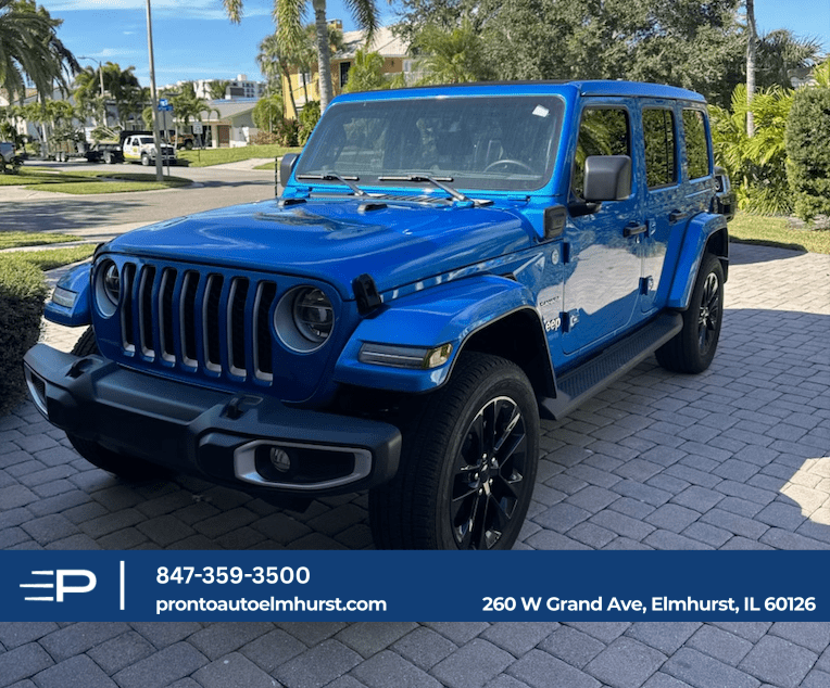 2021 Jeep Wrangler Unlimited Sahara 4xe Elmhurst IL