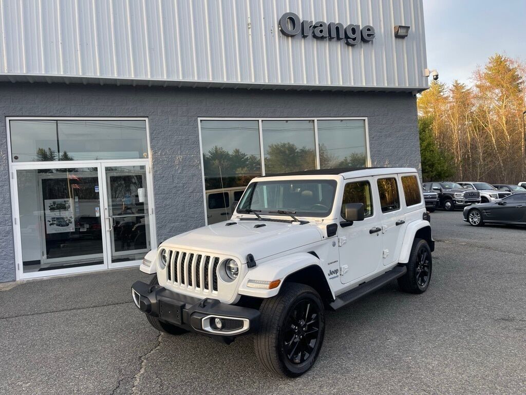 2021 Jeep Wrangler Unlimited Sahara 4xe Orange MA