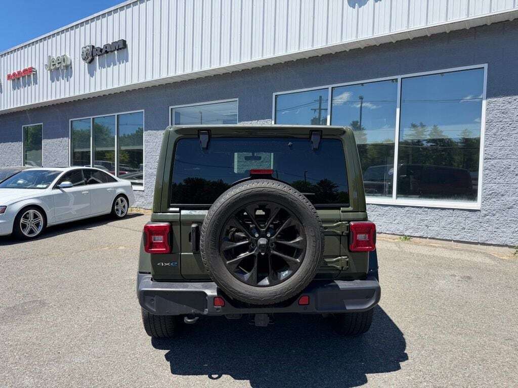2021 Jeep Wrangler Unlimited Sahara 4xe Orange MA