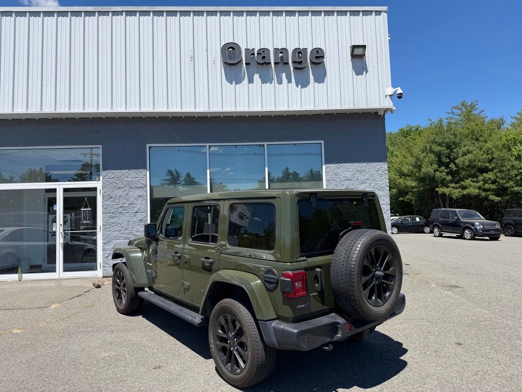 2021 Jeep Wrangler Unlimited Sahara 4xe Orange MA