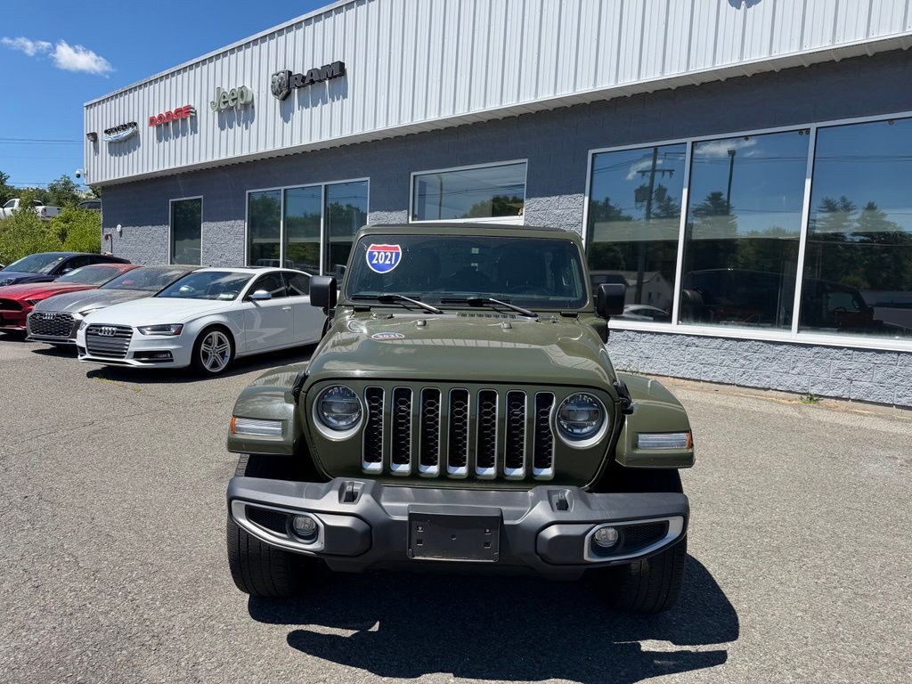 2021 Jeep Wrangler Unlimited Sahara 4xe Orange MA