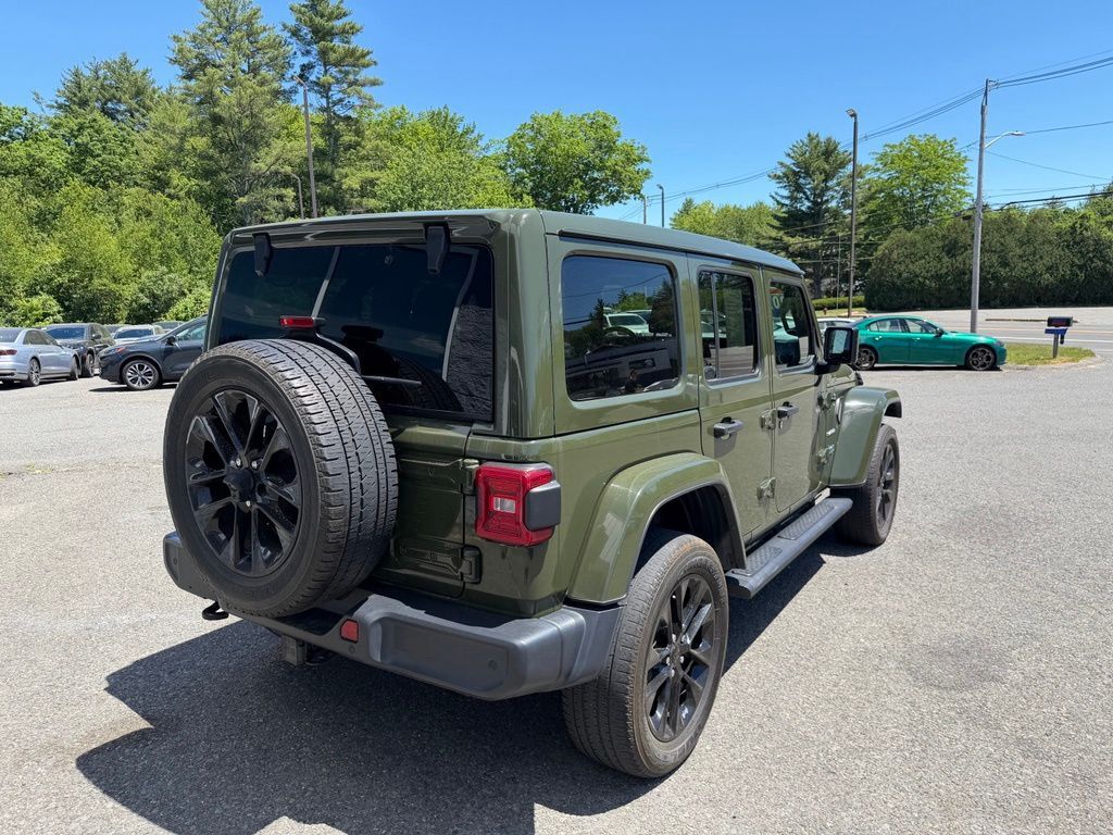 2021 Jeep Wrangler Unlimited Sahara 4xe Orange MA