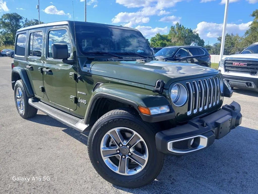 2021 Jeep Wrangler Unlimited Sahara Altitude Sport Utility 4D