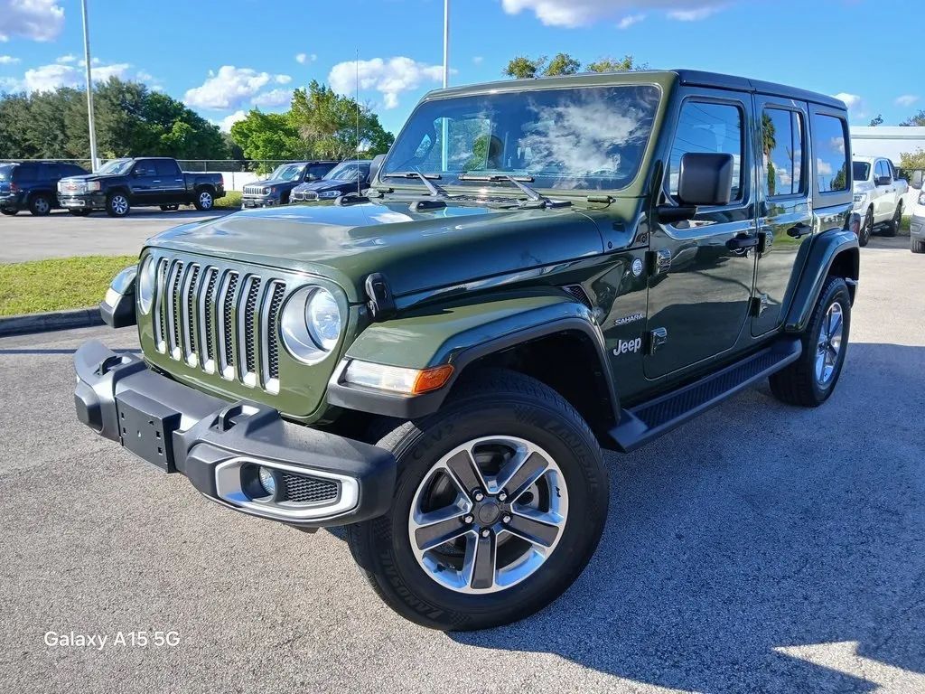 2021 Jeep Wrangler Unlimited Sahara Altitude Sport Utility 4D