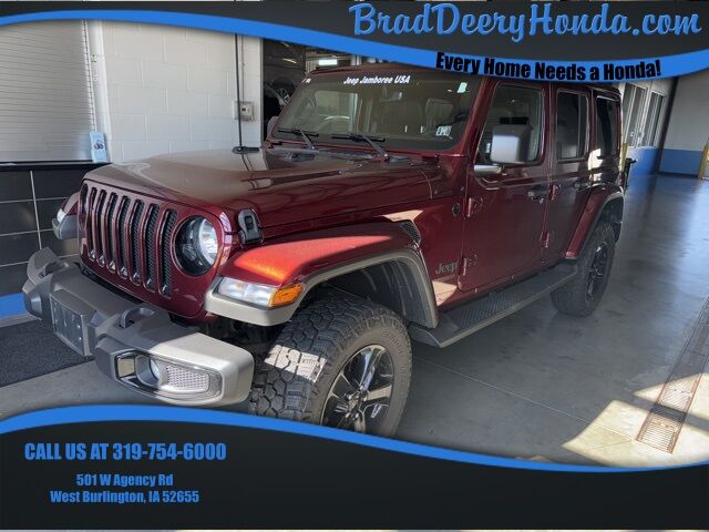 2021 Jeep Wrangler Unlimited Sahara Altitude West Burlington IA