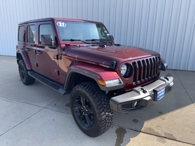 2021 Jeep Wrangler Unlimited Sahara Altitude West Burlington IA 2021 Jeep Wrangler Unlimited Sahara Altitude West Burlington IA
