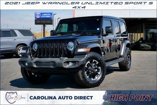 2021 Jeep Wrangler Unlimited Sport S 4X4 / Sky One Roof!