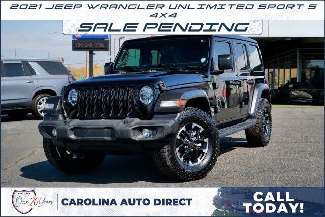 2021 Jeep Wrangler Unlimited Sport S 4X4 / Sky One Roof!