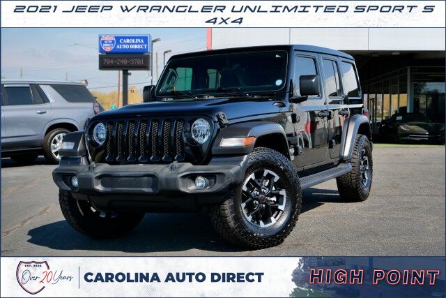2021 Jeep Wrangler Unlimited Sport S 4X4 / Sky One Roof!
