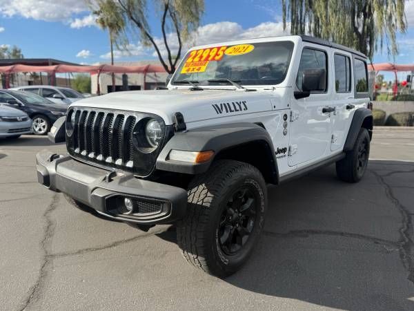 2021 Jeep Wrangler Unlimited Willys 4x4 Mesa AZ