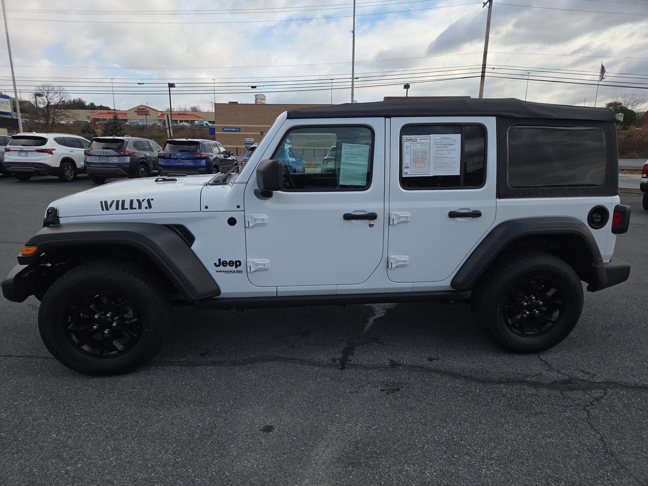 2021 Jeep Wrangler Unlimited Willys Hamburg PA