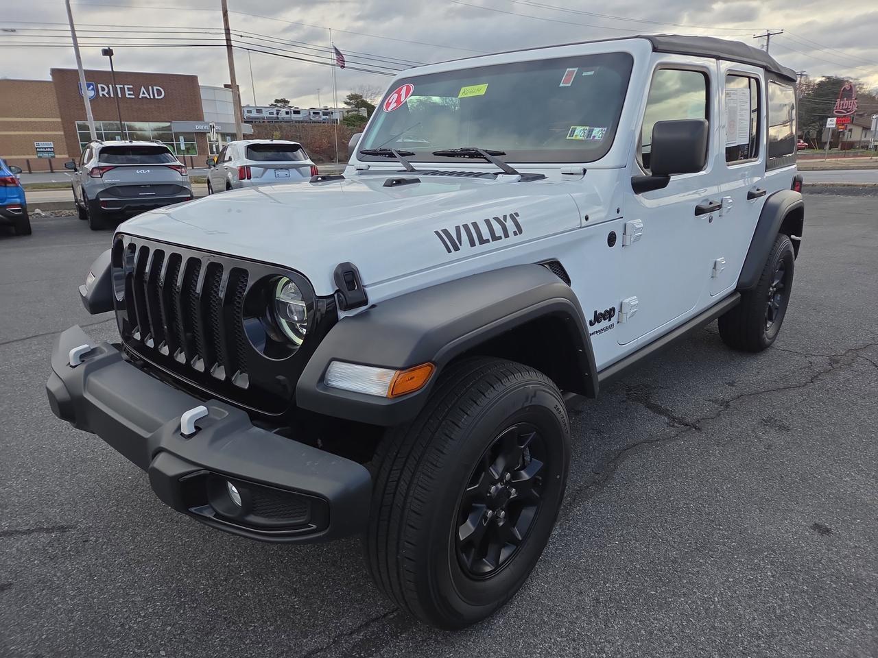 2021 Jeep Wrangler Unlimited Willys Hamburg PA