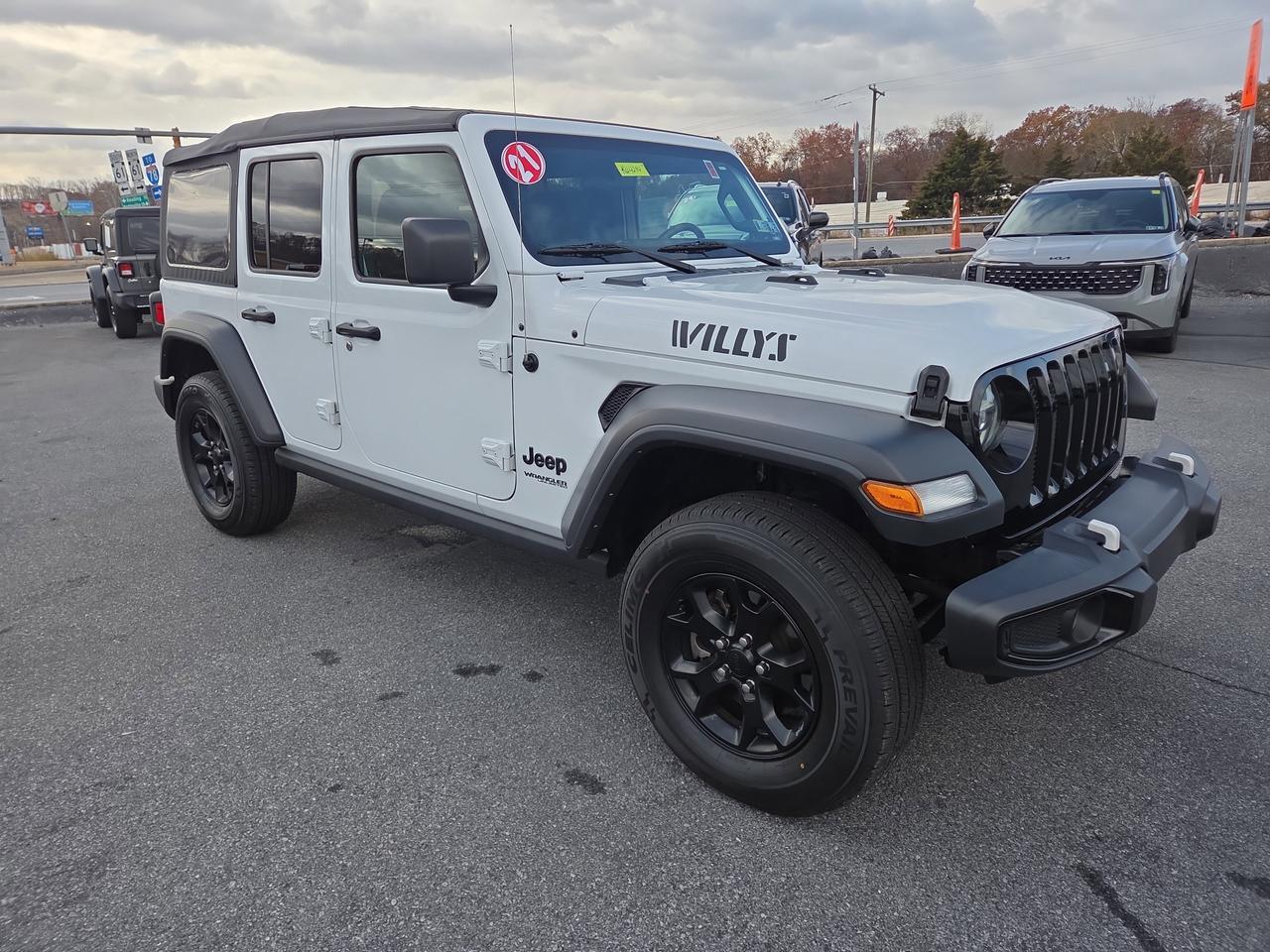 2021 Jeep Wrangler Unlimited Willys