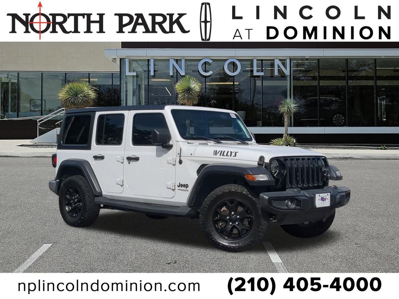 2021 Jeep Wrangler Unlimited Willys